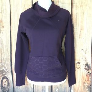 Women's HEAD cowl neck relaxed fit sweater NWT!